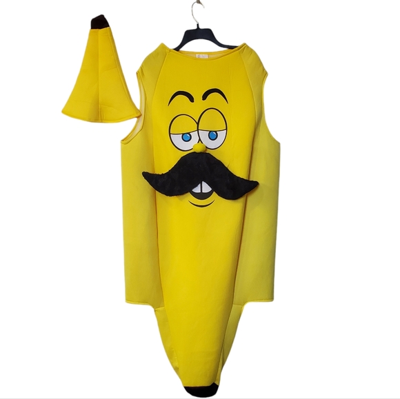 Fun World Div. Mr. Banana Men's Hilarious Costume Halloween /Parties/ Role Play - Picture 2 of 16